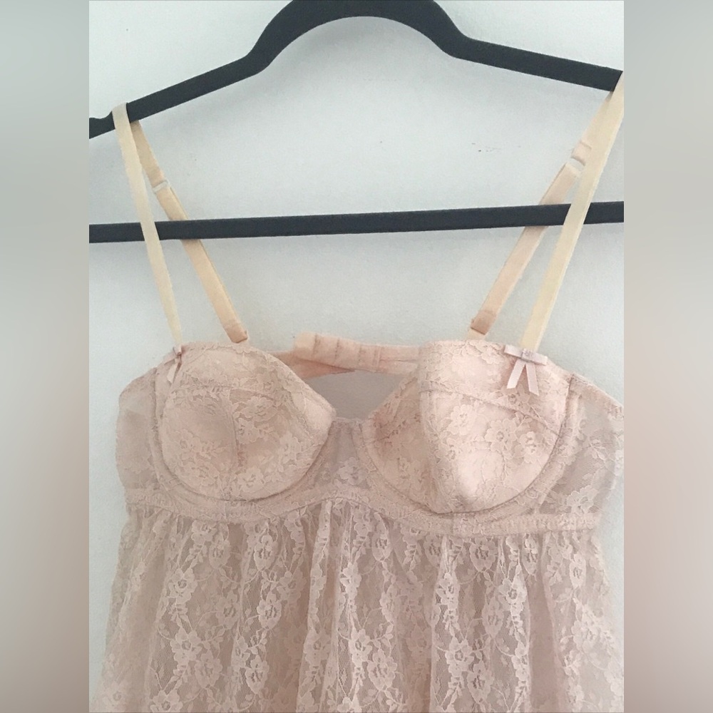 Victoria’s Secret | Sexy Little Things Blush Pink Lace Lingerie 
Size 34B - Picture 2 of 6